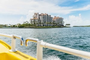 Miami : Visite touristique en bateau à moteur