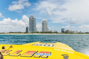 Miami: Tour turístico en lancha rápida