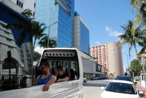 Miami Sightseeing Tour in einem Cabrio-Bus (Französisch)