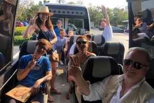 Sightseeingtur i Miami i en konvertibel bus (fransk)