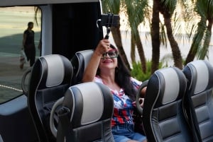 Sightseeingtur i Miami i en kabrioletbuss