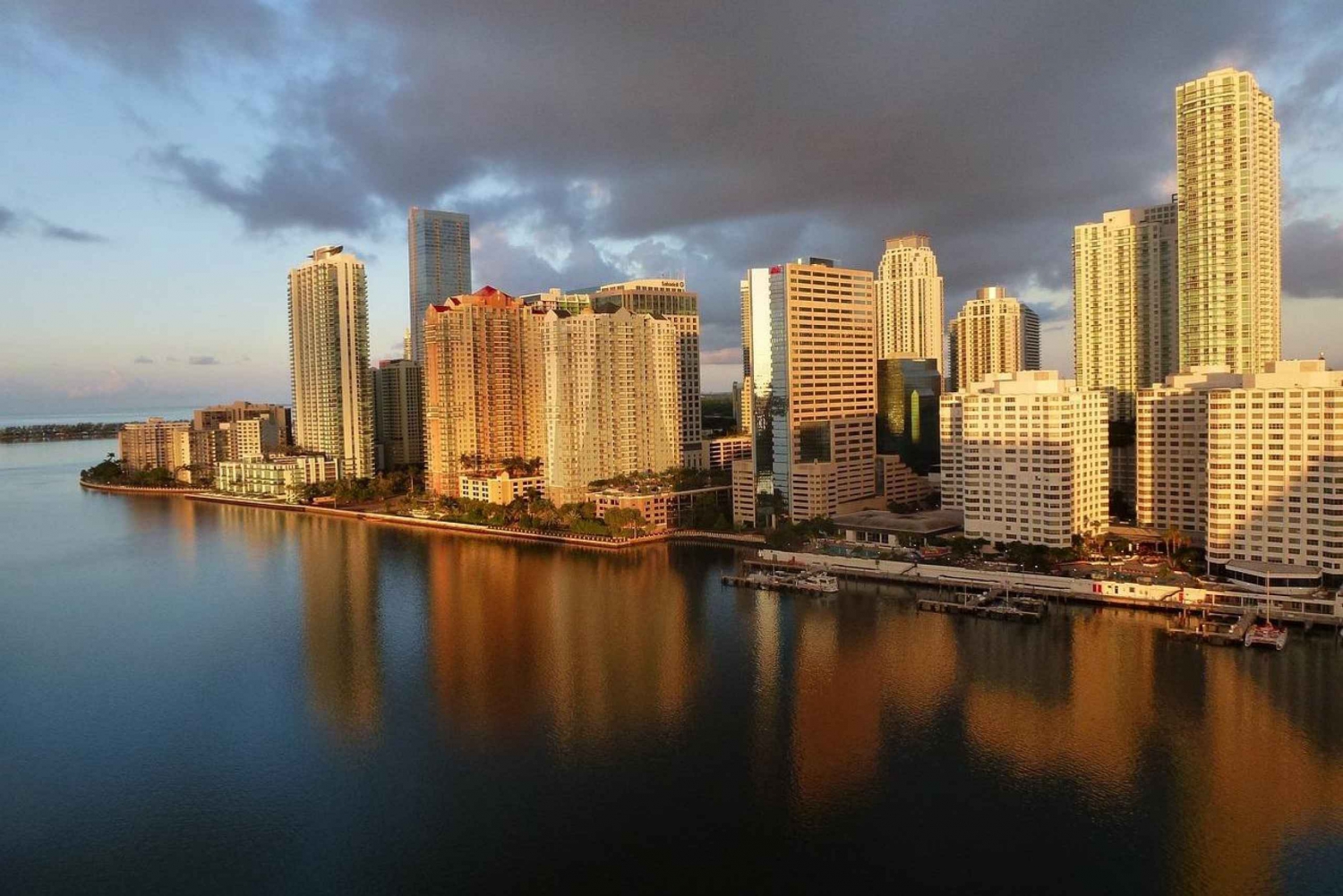 Från Miami Beach: Båtkryssning i Miamis skyline