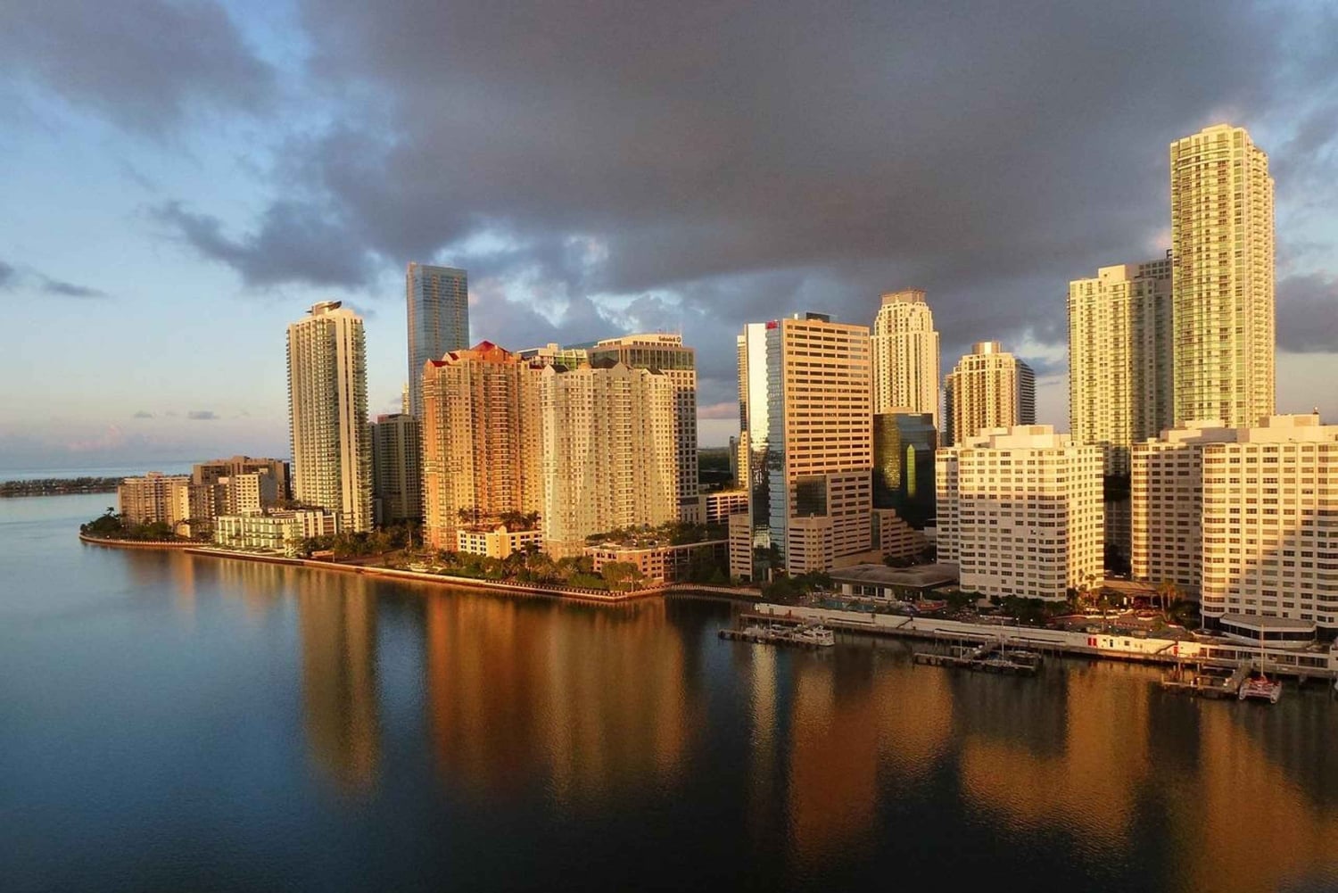 Miami Skyline Millionaire Cruise & Bus Tour 5 stops & Coffee