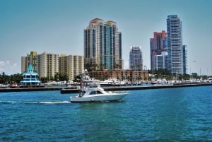 Miami Skyline Millionaire Cruise & Bus Tour 5 stops & Coffee
