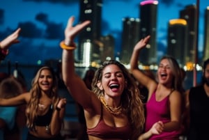 Miami: Skyline Party Cruise con barra libre ilimitada de 3 horas