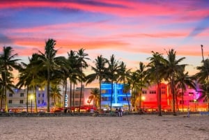 Miami: Wycieczka nocna w małej grupie z przejażdżką kołem Skyviews