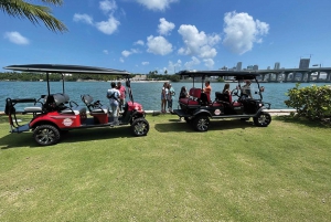 Miami South Beach og Venetian Islands Private Golf Cart ...