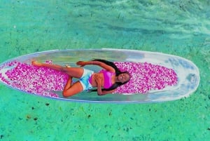 Miami/South Beach: Fotoshooting im transparenten Kajak mit Drohne