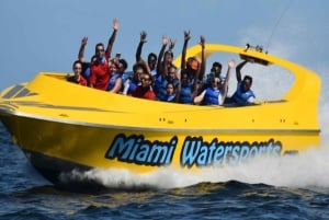 Miami: Speed Boat Sightseeing Thrill Ride