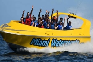 Miami : Tour en bateau à grande vitesse pour visiter la ville