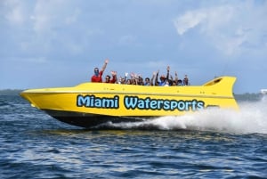 Miami: Speed Boat Sightseeing Thrill Ride