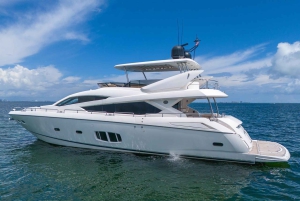 Miami: Sunseeker 80 Yacht Charter with Crew