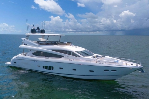 Miami: Sunseeker 80 Yacht Charter with Crew