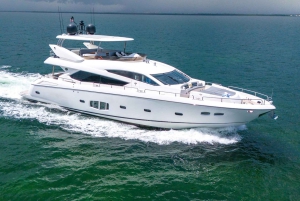 Miami: Sunseeker 80 Yacht Charter with Crew