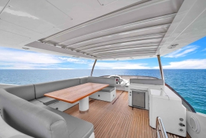 Miami: Sunseeker 80 Yacht Charter with Crew