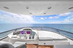 Miami: Sunseeker 80 Yacht Charter with Crew