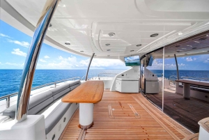Miami: Sunseeker 80 Yacht Charter with Crew