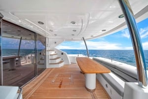 Miami: Sunseeker 80 Yacht Charter with Crew