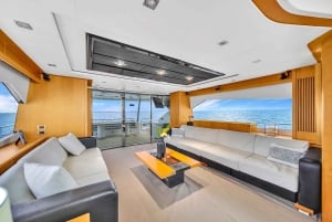 Miami: Sunseeker 80 Yacht Charter with Crew