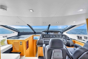 Miami: Sunseeker 80 Yacht Charter with Crew