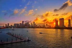 Miami: Sunset Cruise mit Celebrity Homes & Open Bar