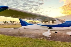 Miami Sunset: Private Luxury Airplane Tour