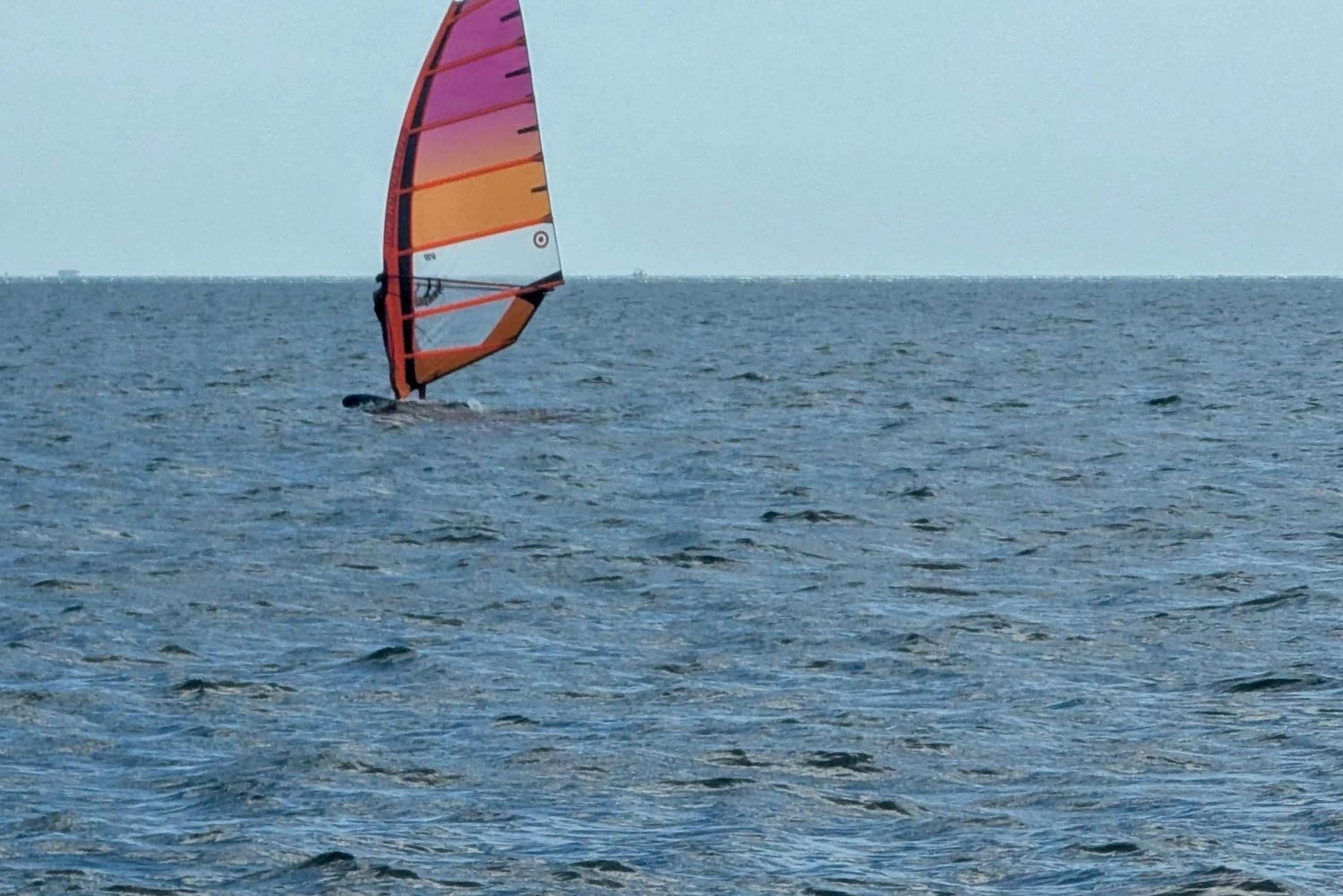 Miami: Windsurfen am Hobie Beach