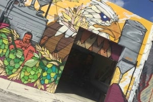Miami: recorrido en carrito de golf por la cervecería Wynwood Graffiti