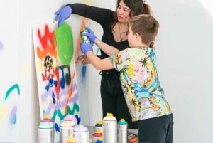 Miami: Wynwood Walls Clase de pintura en aerosol y arte con plantillas y entrada