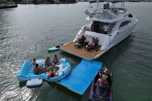 Miami Yacht Rental with Jetski, paddleboards, Inflatables