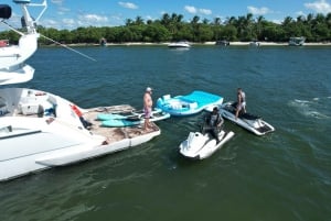 Miami Yacht Rental with Jetski, paddleboards, Inflatables