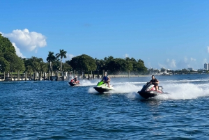 North Bay Village Miami: Jet Ski Adventure with Boat Ride