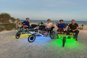 Miami: Evening Panoramic Side-by-Side Electric Trike Tour