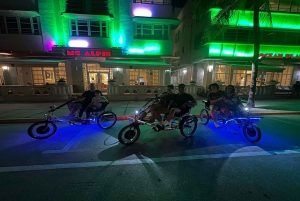Miami: Evening Panoramic Side-by-Side Electric Trike Tour