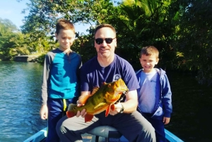 Excursiones de pesca de Peacock Bass cerca de Miami Florida