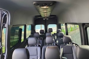 Servicios de transporte privado y de grupo