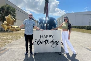Private HOUR Helicopter Lauderdale -Everglades -Miami Beach