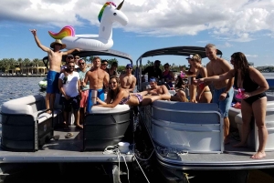 Barco Pontón Privado con Capitán, Privado hasta 12ppl