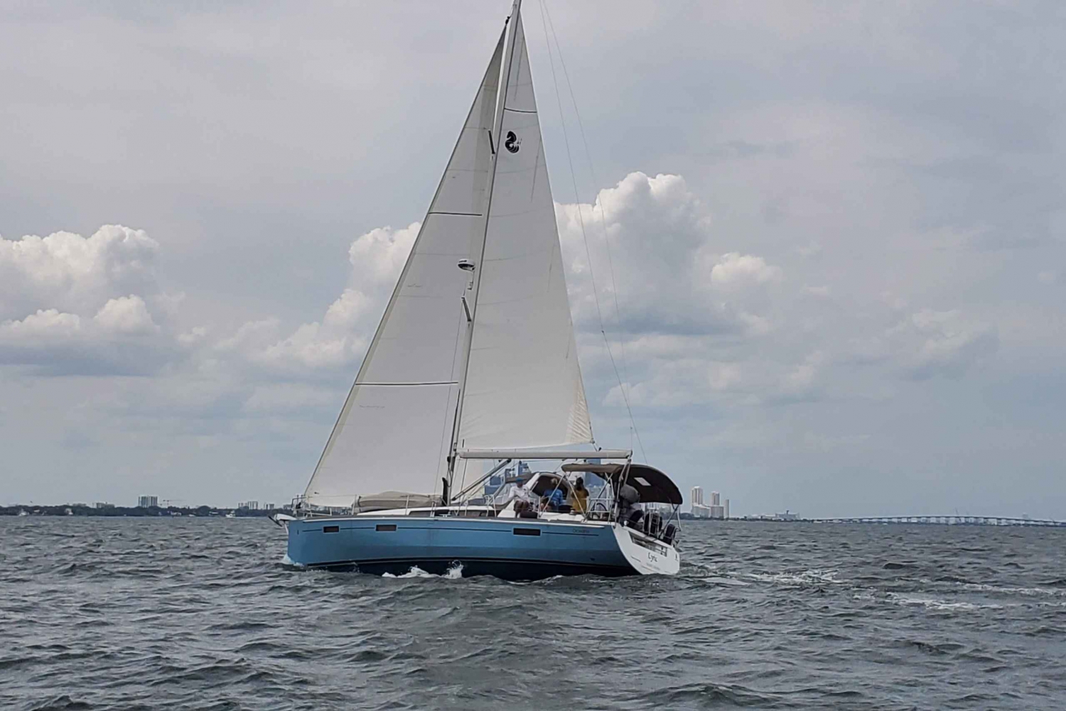 Private sail cruise around Miami waterfront