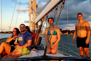 Private sail cruise around Miami waterfront