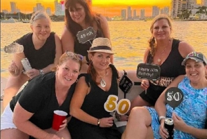 Private Sunset and Night Cruise in Miami with skyline views