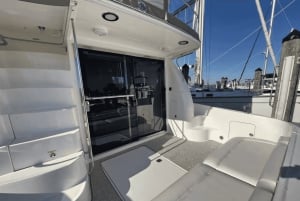 Privé jachtcruise, Biscayne Bay, Miami Beach. 52 ft