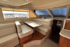 Privat yachtkryssning, Biscayne Bay, Miami Beach. 52 fot