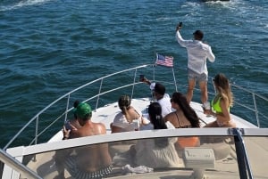 Privat yachtcruise, Biscayne Bay, Miami Beach. 52 fot