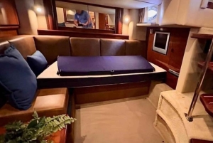 ⭐️⭐️⭐️⭐️⭐️ Privat 🛥️ Yachtudlejning ⏰ 2 timer 🍾 Champagnegave
