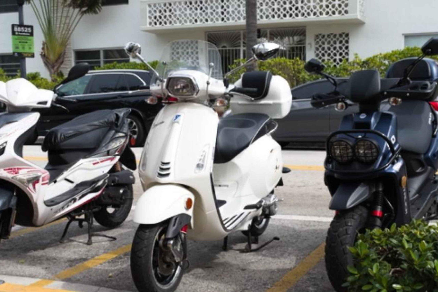 Concessionária de scooters em Miami - South Beach
