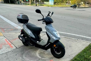 Concessionária de scooters em Miami - South Beach