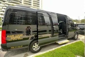 Shuttle Miami Airport/Hotel to Miami Port or Hotel 14pax