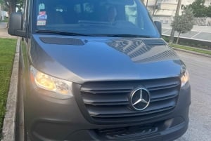 Transfer z lotniska/hotelu Miami do portu w Miami lub hotelu 14 osób