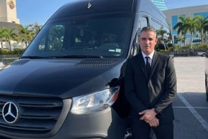 Serviço de transporte para grupos e famílias no Porto de Miami